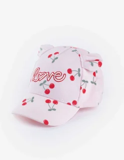 Dopodopo mini Baseballpet - Print all-over - roze Online