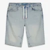 Jean Pascale Bermuda - lichtblauw Sale
