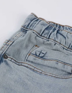 Jean Pascale Bermuda - lichtblauw Sale