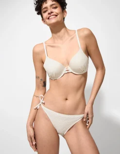 Ever Me Bikinibroekje - Lurex - wit Online