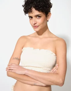 Ever Me Bikinitop - Effen - beige Discount