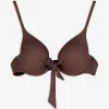 Ever Me Bikinitop - Effen - bruin New