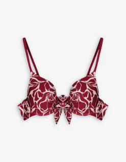 Ever Me Bikinitop - Print all-over - rood Clearance