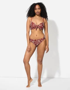 Ever Me Bikinitop - Print all-over - rood Clearance