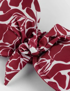 Ever Me Bikinitop - Print all-over - rood Clearance