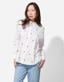Takko Blouse - Borduursel - wit Hot