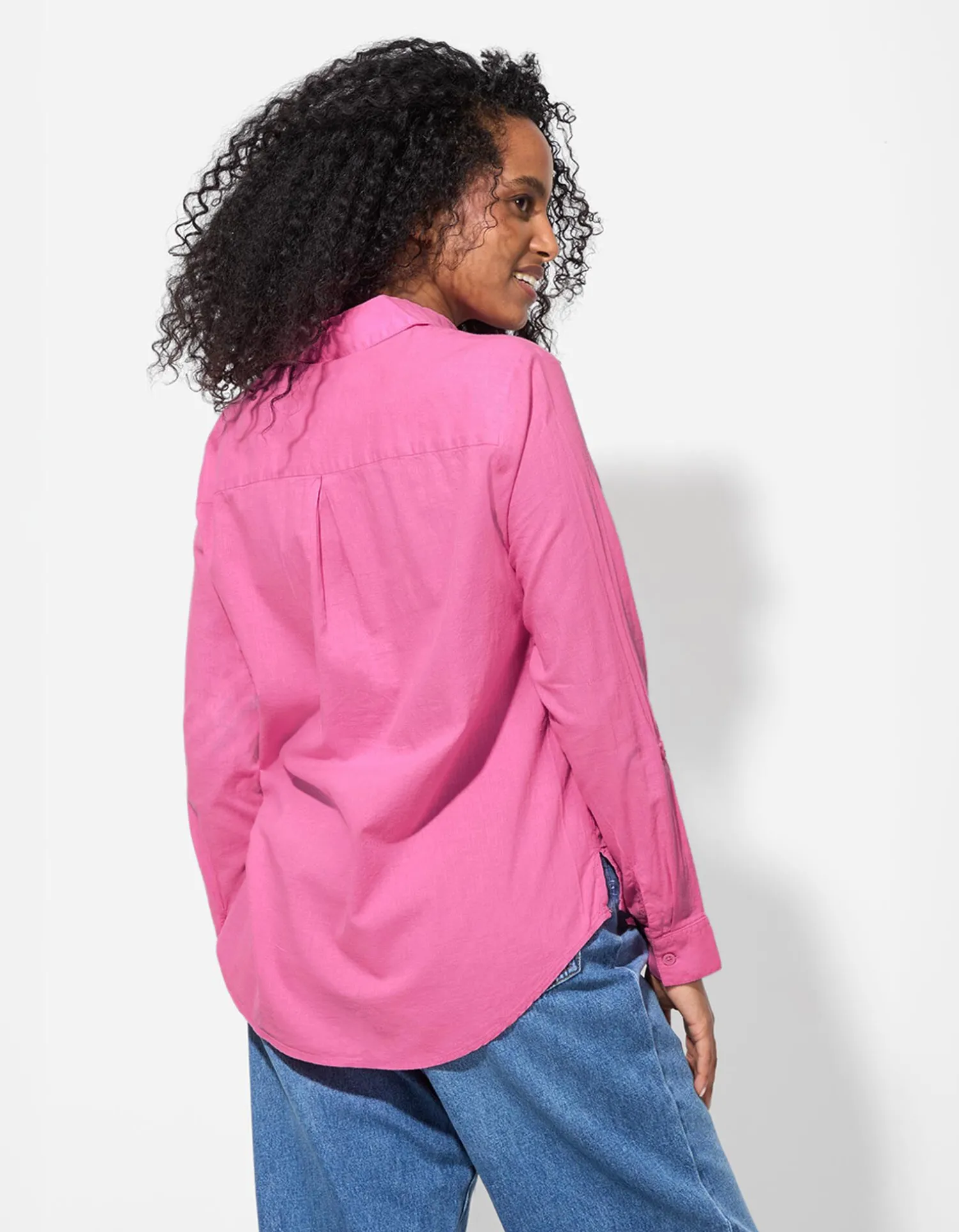 Ever Me Blouse - Effen - pink Best