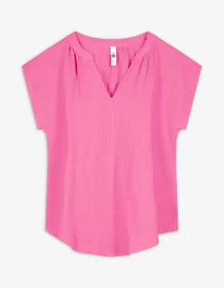 Ever Me Blouse - Mousseline - pink Sale