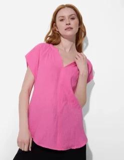 Ever Me Blouse - Mousseline - pink Sale