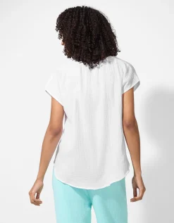 Ever Me Blouse - Mousseline - wit Fashion