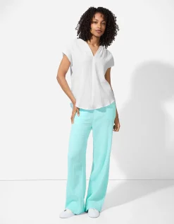Ever Me Blouse - Mousseline - wit Fashion