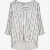 Takko Blouse - Strepen - wit Fashion