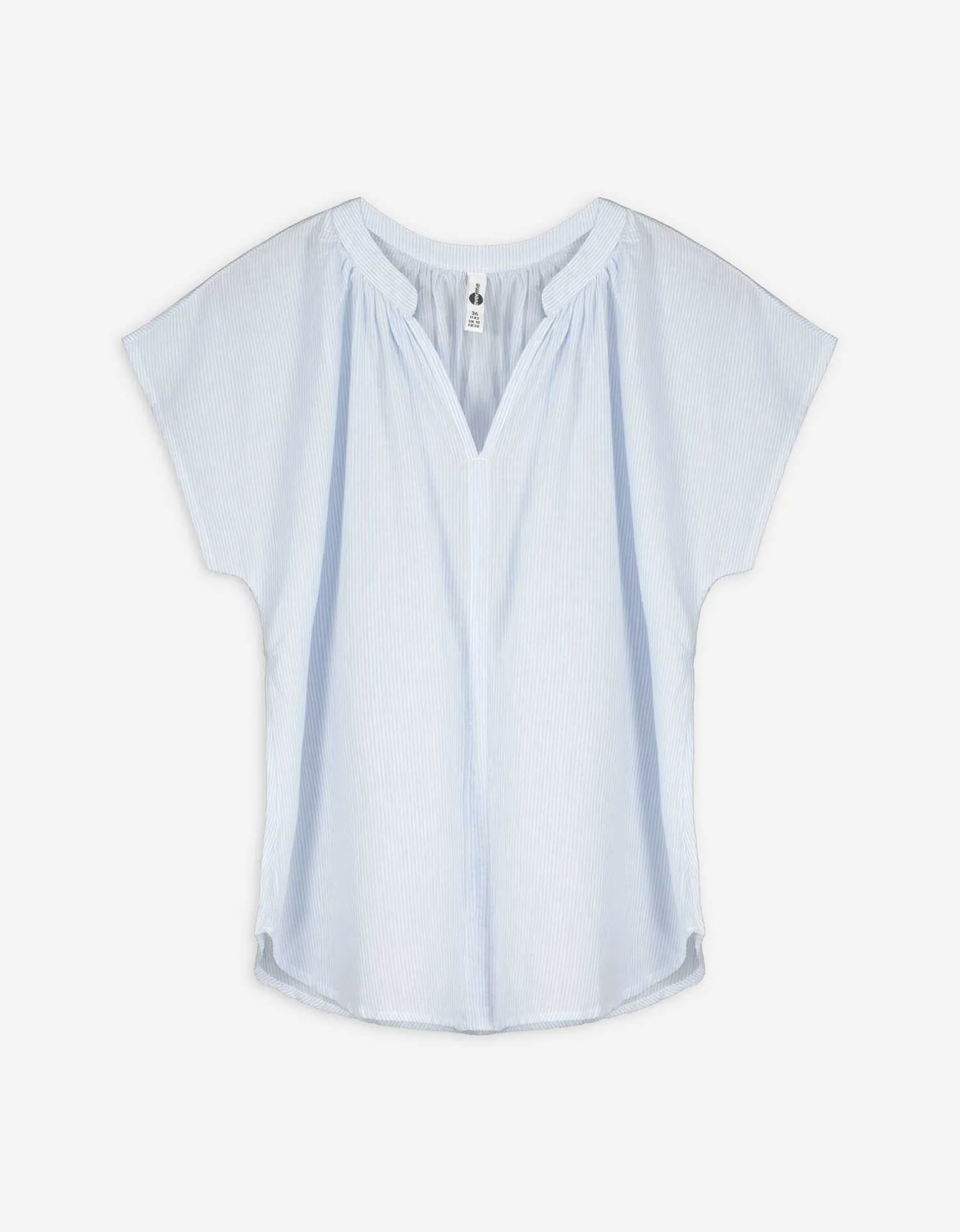 Ever Me Blouse - V-hals - lichtblauw Outlet