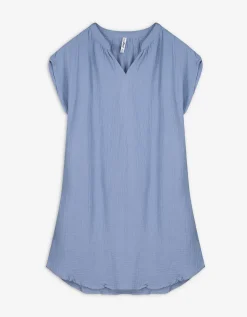 Page One Blousejurk - Mousseline - donkerblauw Discount