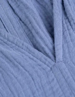 Page One Blousejurk - Mousseline - donkerblauw Discount