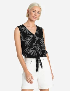 Ever Me Blouseshirt - Geknoopt detail - zwart Fashion