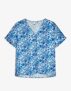 Ever Me Blouseshirt - LENZING&trade; ECOVERO&trade; - lichtblauw Outlet