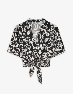 Page One Blouseshirt - LENZING&trade; ECOVERO&trade; - zwart Online