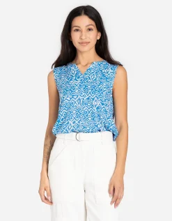 Ever Me Blouseshirt - LENZING&trade; ECOVERO&trade; - blauw Online