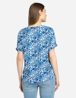 Ever Me Blouseshirt - LENZING™ ECOVERO™ - lichtblauw Outlet