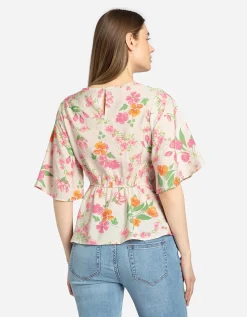 Page One Blouseshirt - LENZING™ ECOVERO™ - wit Discount