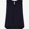 Ever Me blousetop - Effen - donkerblauw Clearance