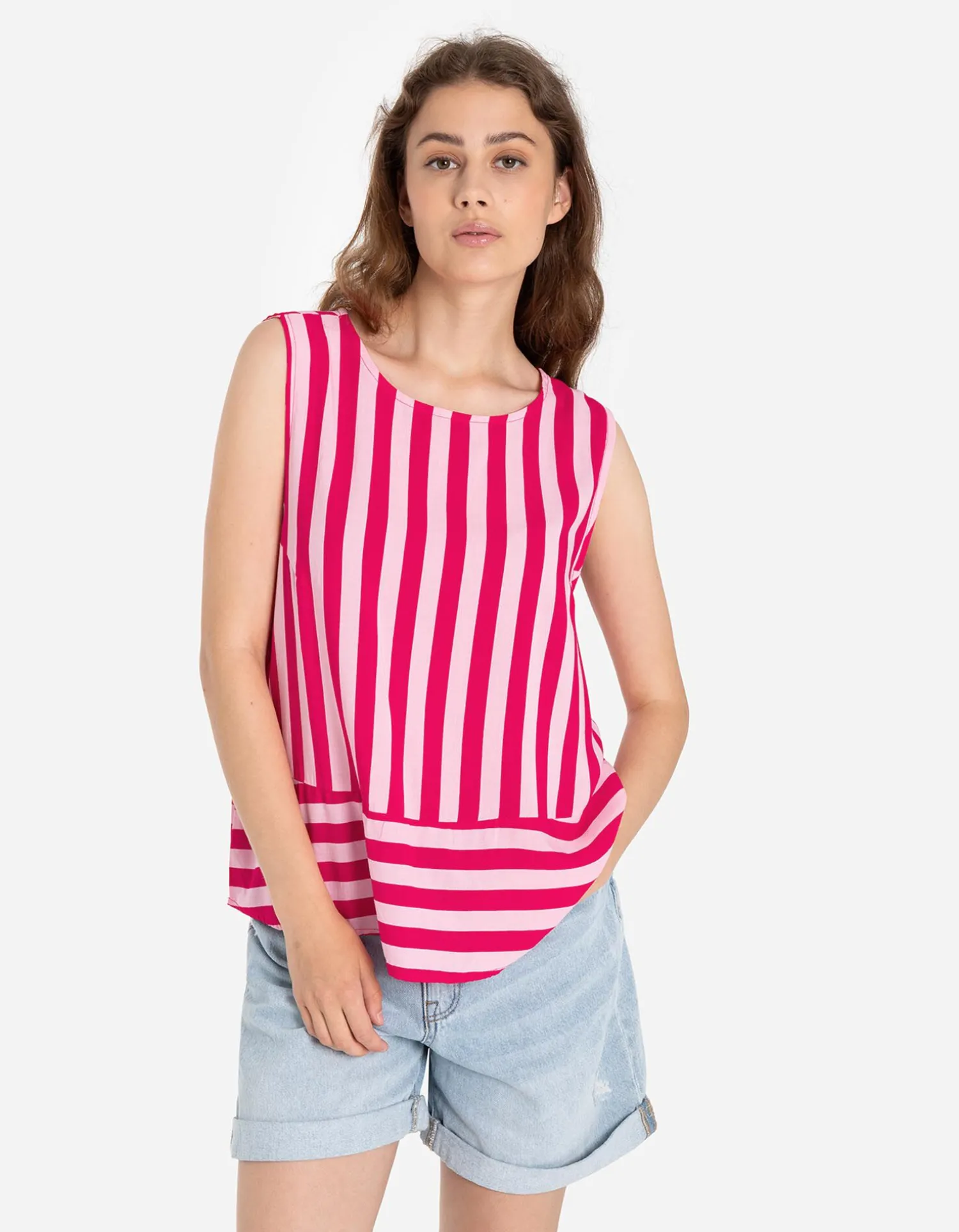 Takko blousetop - LENZING™ ECOVERO™ - pink Discount