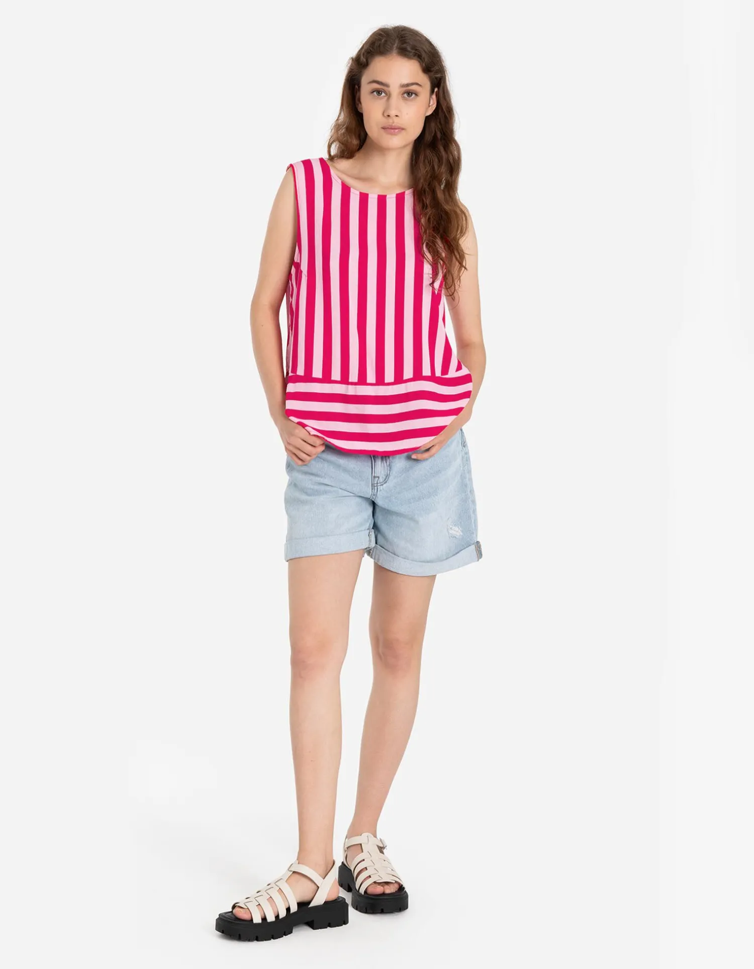 Takko blousetop - LENZING™ ECOVERO™ - pink Discount