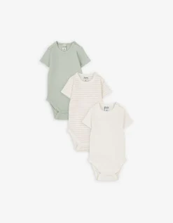 dopodopo newborn Body - set van 3 wit Best