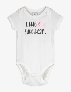 dopodopo newborn Body - Tekstprint - wit Online
