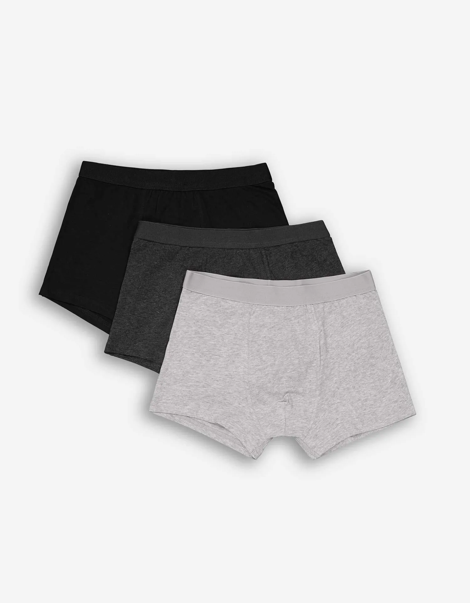 Jean Pascale Boxershort - Set van 3 grijs Sale