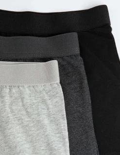 Jean Pascale Boxershort - Set van 3 grijs Sale