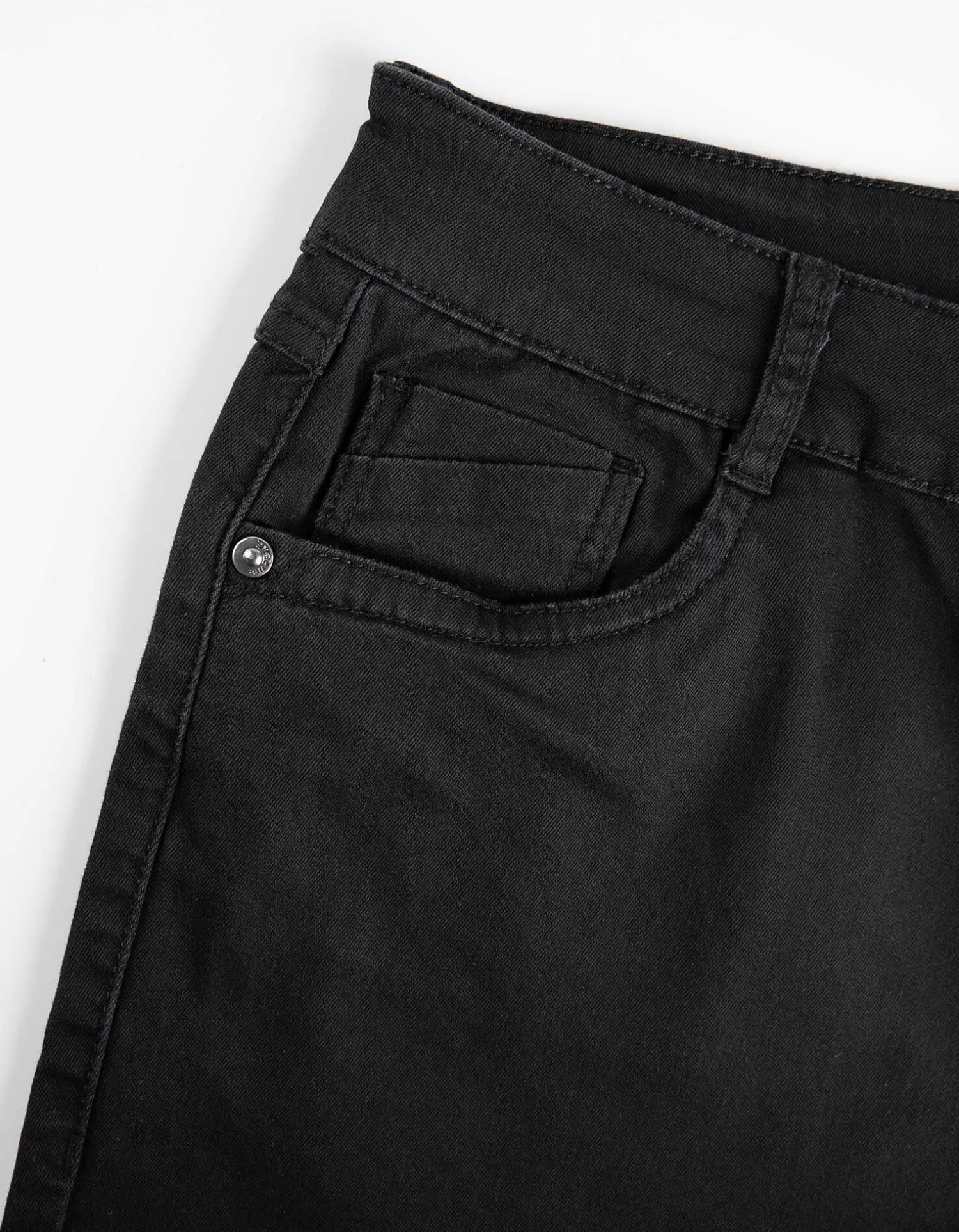 Ever Me 7/8-broek - Katoenmix - zwart New