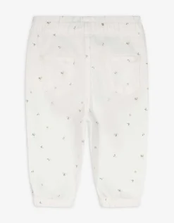 dopodopo newborn Broek - Motief all-over - wit Hot