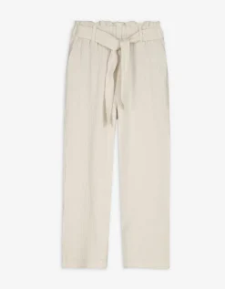 Dopodopo girls Broek - Mousseline - beige Online