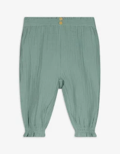 dopodopo newborn Broek - Mousseline - turkoois Clearance