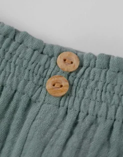 dopodopo newborn Broek - Mousseline - turkoois Clearance