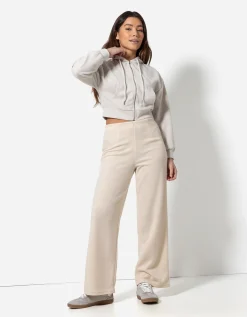 Page One Broek - Straight fit - beige Clearance