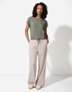 Page One Broek - Wide fit - lichtgrijs Sale