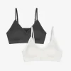 Page One Young Bustier - Effen donkergrijs New