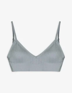 Flame Bustier - Geribd - grijs Fashion