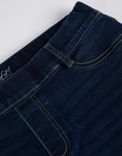 Maxi Blue Capribroek - Elastische band - donkerblauw Sale
