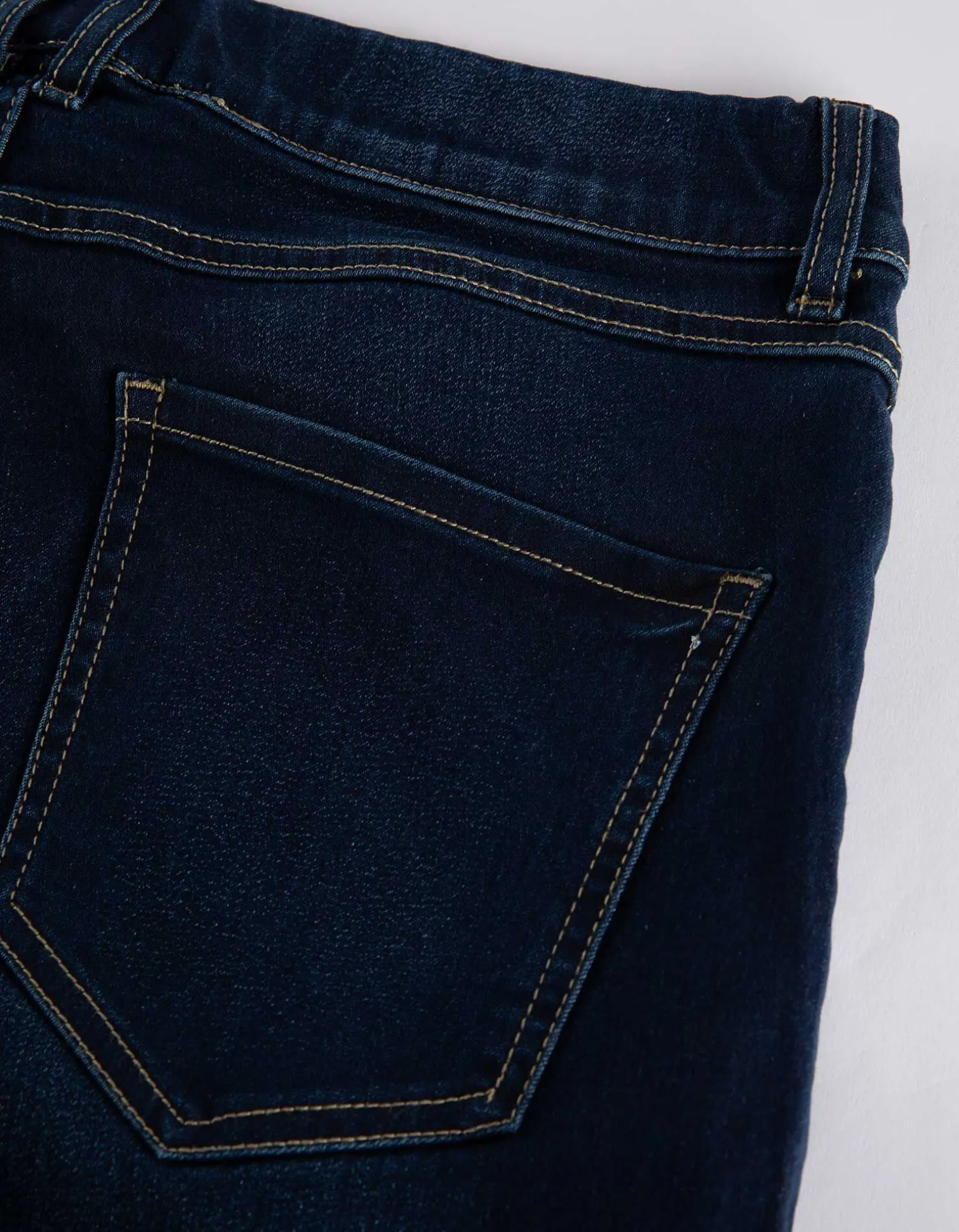 Maxi Blue Capribroek - Elastische band - donkerblauw Sale
