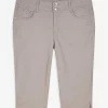 Maxi Blue Capribroek - Katoenmix - beige Outlet