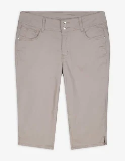 Maxi Blue Capribroek - Katoenmix - beige Outlet