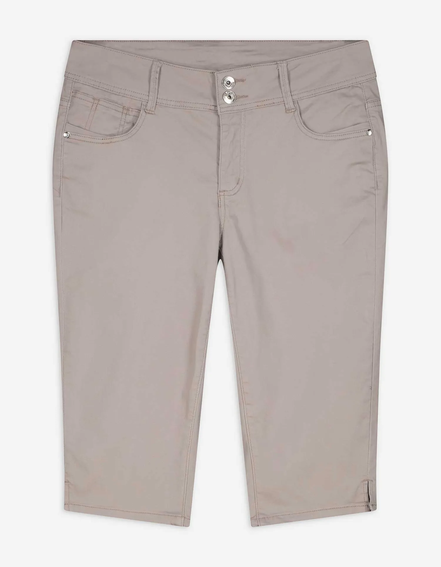 Maxi Blue Capribroek - Katoenmix - beige Outlet