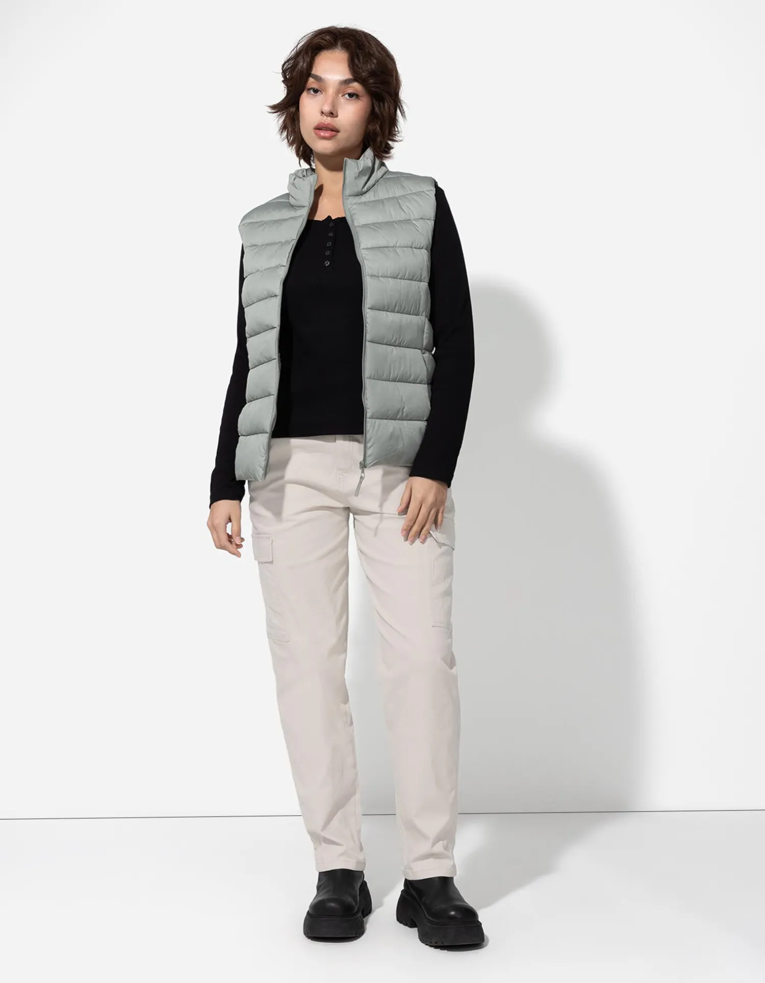 Ever Me Cargobroek - Katoenmix - beige Sale