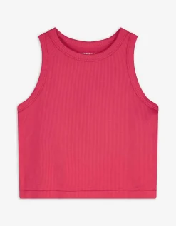 Page One Active Cropped top - Naadloos - pink Sale