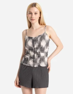 Page One Cropped top - Slim fit - donkergrijs Best