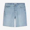 Takko Denim short - Wide leg - lichtblauw Discount